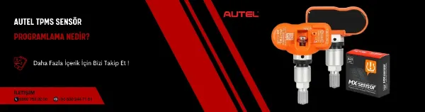 Autel TPMS Sensör Programlama Nedir?